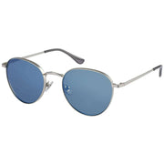 O'Neill Silver Vintage Round Metal Sunglasses