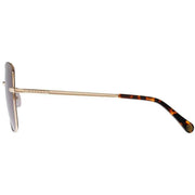 Radley London Black 70s Inspired Oversized Square Rim Sunglasses