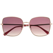 Radley London Brown 70s Inspired Oversized Square Rim Sunglasses