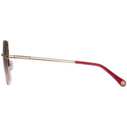 Radley London Brown 70s Inspired Oversized Square Rim Sunglasses