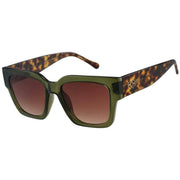 Radley London Green Oversized Square Eye Sunglasses
