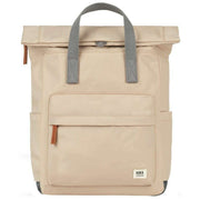 Roka Beige Canfield B Medium Recycled Nylon Backpack