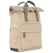 Roka Beige Canfield B Medium Recycled Nylon Backpack