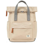 Roka Beige Canfield B Small Recycled Nylon Backpack
