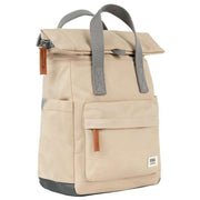 Roka Beige Canfield B Small Recycled Nylon Backpack