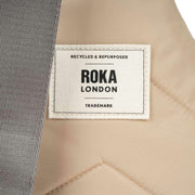 Roka Beige Willesden B Large Recycled Nylon Scooter Bag