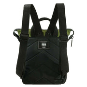 Roka Black Bantry B Small Creative Waste Two Tone Recycled Nylon Backpack