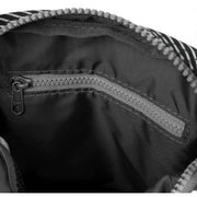 Roka Black Bond Mixed Hickory Recycled Canvas Crossbody Bag