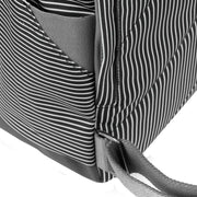 Roka Black Canfield B Medium Mixed Hickory Recycled Canvas Backpack