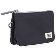 Roka Black Carnaby Small Recycled Nylon Ripstop Wallet