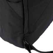 Roka Black Finchley A All Black Medium Recycled Canvas Backpack