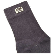 Roka Black Wimbledon Crew Socks