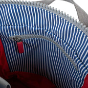 Roka Blue Bantry B Small Hickory with Red Recycled Canvas Backpack