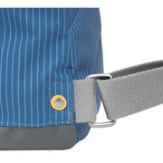 Roka Blue Bantry B Small Recycled Canvas Backpack