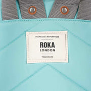 Roka Blue Bantry B Small Recycled Nylon Backpack