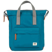 Roka Blue Bantry B Small Recycled Nylon Backpack