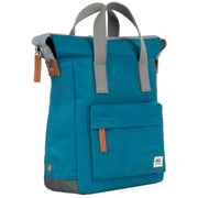 Roka Blue Bantry B Small Recycled Nylon Backpack