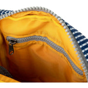 Roka Blue Bond Hickory Stripe Recycled Canvas Crossbody Bag