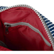 Roka Blue Bond Hickory with Red Recycled Canvas Crossbody Bag