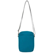 Roka Blue Bond Recycled Canvas Crossbody Bag