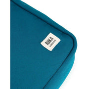 Roka Blue Bond Recycled Canvas Crossbody Bag