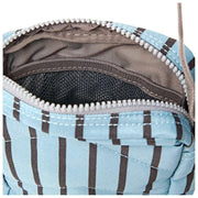 Roka Blue Bond Recycled Canvas Crossbody Bag
