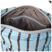 Roka Blue Bond Recycled Canvas Crossbody Bag