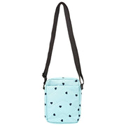Roka Blue Bond Recycled Canvas Crossbody Bag
