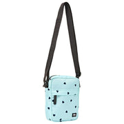 Roka Blue Bond Recycled Canvas Crossbody Bag