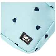 Roka Blue Bond Recycled Canvas Crossbody Bag