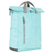 Roka Blue Camden P Medium Recycled Nylon Backpack