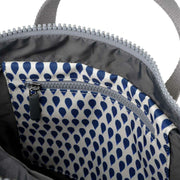Roka Blue Canfield B Medium Denim Rain Recycled Canvas Backpack