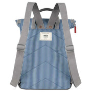 Roka Blue Canfield B Medium Hickory with Red Recycled Canvas Backpack