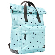 Roka Blue Canfield B Medium Recycled Canvas Backpack