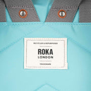 Roka Blue Canfield B Medium Recycled Nylon Backpack
