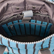 Roka Blue Canfield B Small Recycled Canvas Backpack