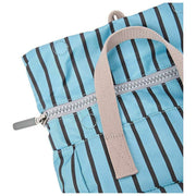Roka Blue Canfield B Small Recycled Canvas Backpack