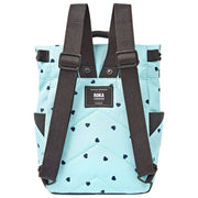 Roka Blue Canfield B Small Recycled Canvas Backpack
