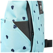 Roka Blue Canfield B Small Recycled Canvas Backpack