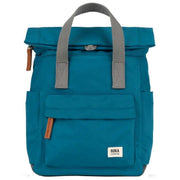 Roka Blue Canfield B Small Recycled Nylon Backpack