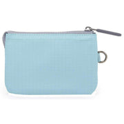 Roka Blue Carnaby Small Recycled Nylon Ripstop Wallet