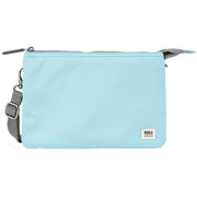 Roka Blue Carnaby XL Recycled Canvas Crossbody Bag