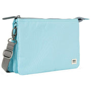Roka Blue Carnaby XL Recycled Canvas Crossbody Bag