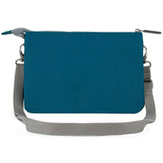 Roka Blue Carnaby XL Recycled Canvas Crossbody Bag