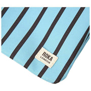 Roka Blue Carnaby XL Recycled Canvas Crossbody Bag