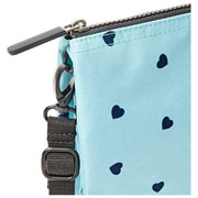 Roka Blue Carnaby XL Recycled Canvas Crossbody Bag