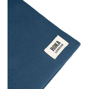 Roka Blue Chelsea Sustainable Canvas Pocket Sling Bag