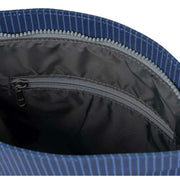 Roka Blue Kennington B Medium Recycled Canvas Crossbody Bag
