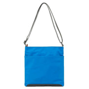 Roka Blue Kennington B Medium Recycled Nylon Crossbody Bag