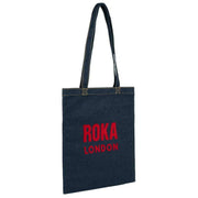 Roka Blue Notting Hill Small Tote Bag